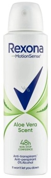 Rexona Aloe Vera antyperspirant spray dla kobiet 150 ml