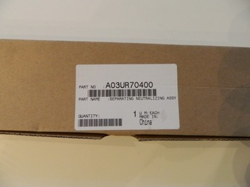 Konica Minolta Separating Neutralizing Assembly A03UR70400 - separator