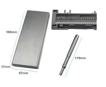 НАБОР ОТВЕРТКОВ ПЕНТАЛОБНЫХ БИТ IMBUS TORX RT0125