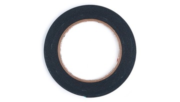ЛЕНТА МОНТАЖНАЯ ДВУХСТОРОННЯЯ ПЕНКА 12MMX5MB ЧЕРНАЯ