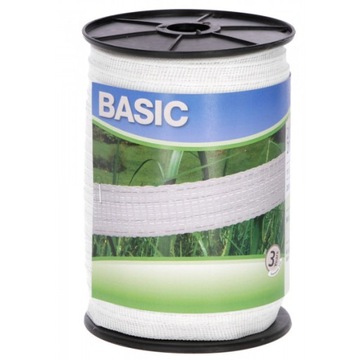 Taśma Basic 20mm 200m biała
