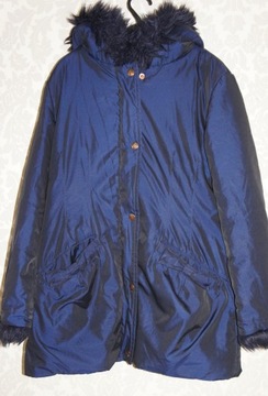 Ciepła długa kurtka dziewczęca TED BAKER 152 cm