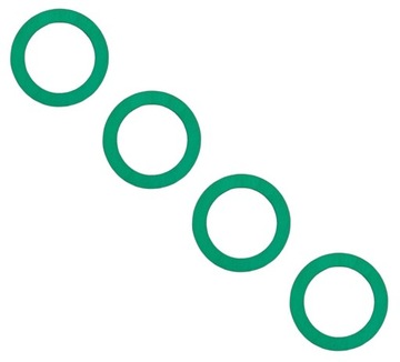 USZCZELKA GRZEJNIKA ŻELIWNEGO 5/4 - 4szt