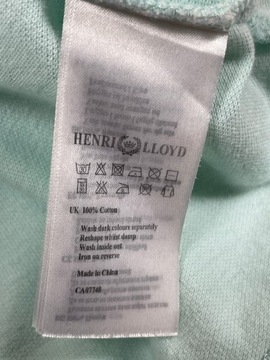 Henri Lloyd polo męskie men unikat logo regular XL