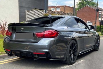 Dyfuzor spoiler tył BMW F32 F33 F36 0-0 MP Style Czarny Połysk