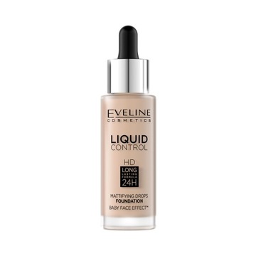 Eveline Podkład Liquid Control HD 010 Light Beige