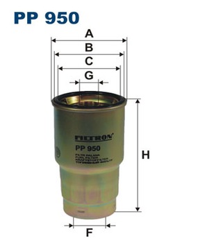 FILTRON FILTR PALIVA