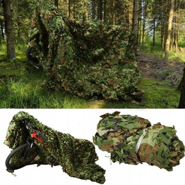 МАСКИРНАЯ СЕТКА ВОЕННЫЕ ДЖУНЛИ 2x3 М