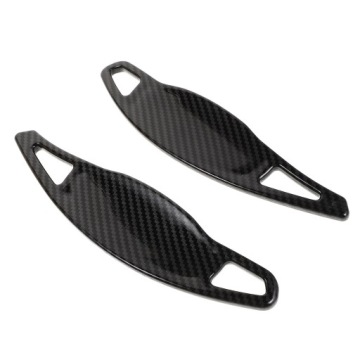 1 ПАРА ЧЕРНЫХ РУЛЕВ С ABS, ПЕРЕКЛЮЧАТЕЛИ СКОРОСТИ ИЗ УГЛЕПЛАСТИКА