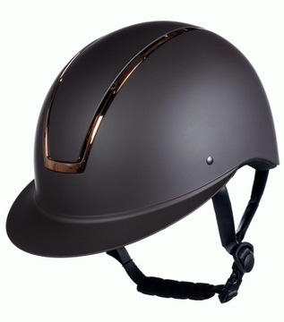 HKM Kask LADY SHIELD Brązowy/Rosegold [R: S]