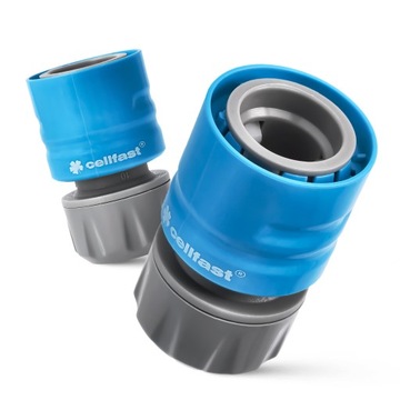 Быстроразъемный соединитель для садового шланга Cellfast | Соединитель подачи шланга 1/2