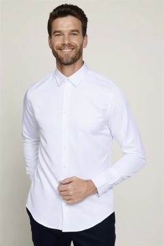 TUDORS - Dopasowany Krój Koszula Biały / M