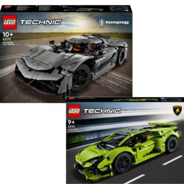 LEGO Technic 42173 Koenigsegg Jesko 42161 Lamborghini Huracán