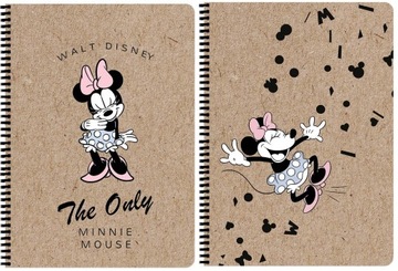 Kołozeszyt w kratkę A4 Minnie Mouse