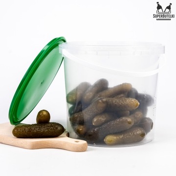 ВЕДРО 5Л ПЛАСТИКОВЫЙ КОНТЕЙНЕР ДЛЯ ЕДЫ