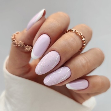 SEMILAC T27 TOP NO WIPE MATTE VIOLET GALAXY 7 МЛ