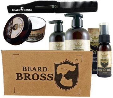 Набор By My Beard: Щетка-выпрямитель для бороды