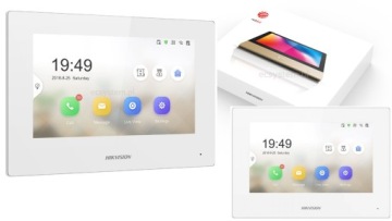 HIKVISION DS-KH6320-WTE2-W монитор видеодомофона БЕЛЫЙ