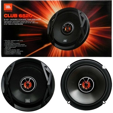 JBL CLUB 6520 GŁOŚNIKI SAMOCHODOWE 50-150W 2 WAY