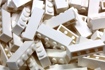 Lego biały klocek 1x4 3010 10szt