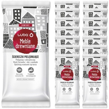CHUSTECZKI PIELĘGNUJĄCE - MEBLE DREWNIANE 15x32szt