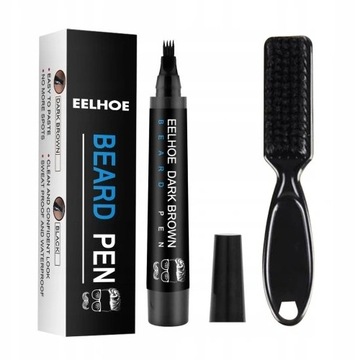 Waterproof Black Beard Filler Pen