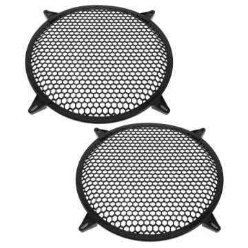 2 ШТ. ДЕКОРАТИВНЫЕ РЕШЕТКИ ДЛЯ ДИНАМИКОВ ЧЕРНАЯ СЕТКА