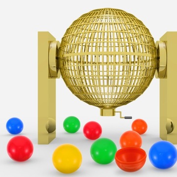 KULKI LOSUJĄCE Z LOTERII RUCHOME OTWIERANE 25 SZT