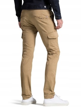 Jack Jones BOJÓWKI męskie BEŻOWE Slim Fit _ 36/32