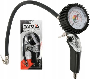 YATO YT-2370 ПИСТОЛЕТ ДЛЯ НАКАЧАНИЯ ШИН, МАНОМЕТР