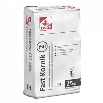 FAST KORNIK tynk polimerowo-mineralny 25kg