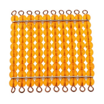 Montessori Mathematics Material Kids Żółty