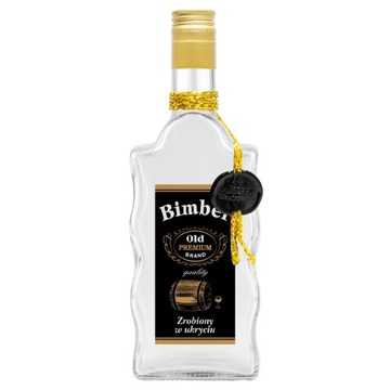 BUTELKA FALA 500ML OZDOBNA BIMBER NALEWKI WESELE