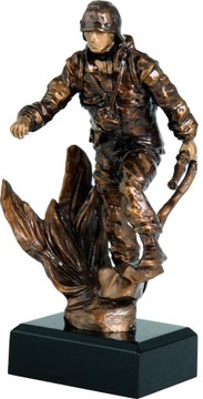 Statuetka strażak płomień strażactwo+ opis gratis