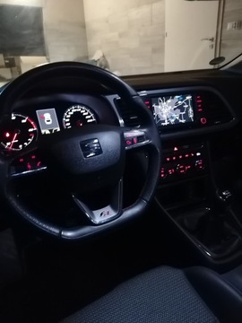 Seat Leon III ST 2.0 TDI CR 184KM 2016 Sprzedam Leona FR 2016r 2.0 GTD diesel 184 km, zdjęcie 18