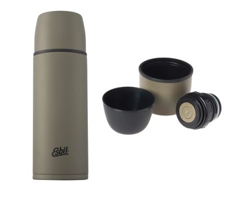 TERMOS ESBIT próżniowy Vacuum Flask 1L + 2 kubki