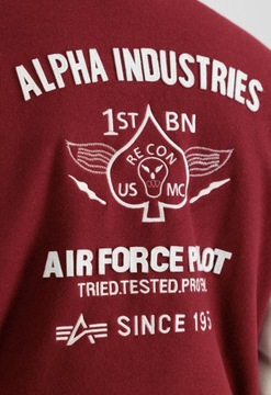 Kurtka Alpha Industries Varsity Air Force Jacket burgundy XXL