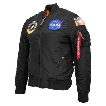 Kurtka Alpha Industries MA-1 VF NASA 166107 Czarna