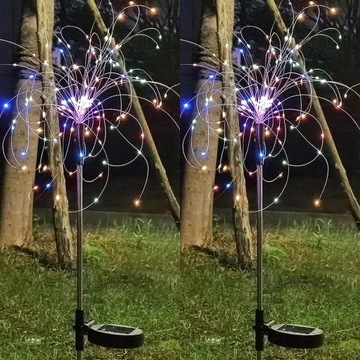 4 шт. СОЛНЕЧНАЯ ЛАМПА ДЕРЕВО одуванчик фейерверк