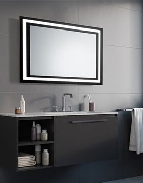 LUSTRO LED BARWA CIEPŁA 63x100 CM WYSYLKA W 24H