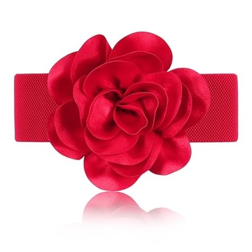 Flower Decorative Belt Flower Elastic Belt Flower