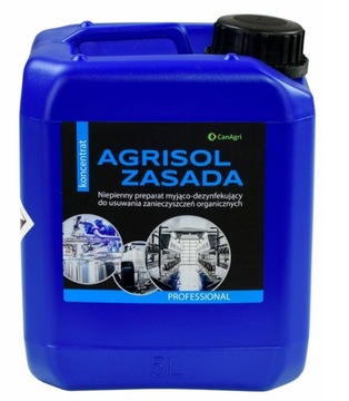 AGRISOL ZASADA ŚRODEK DO MYCIA DOJAREK 5KG