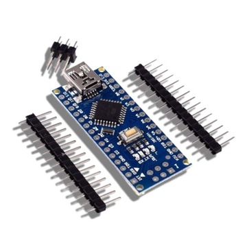 Модуль Nano V3 CH340 ATMEGA328P 16 МГц, распаянный, совместимый с Arduino + кабель
