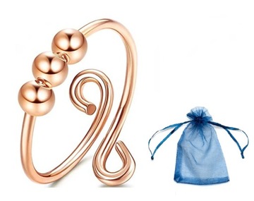 PIERŚCIONEK ANTYSTRESOWY fidget anxiety ring