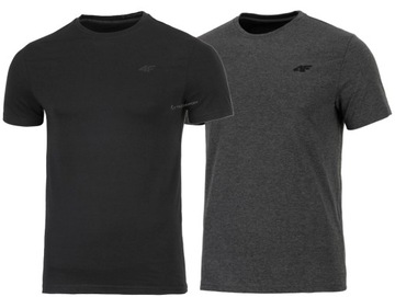 4F ZESTAW 2szt. MĘSKA KOSZULKA T-SHIRT / rozm L