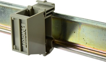 Адаптер для монтажа модуля PANDUIT Розетка RJ45 UTP mini-com DIN-рейка