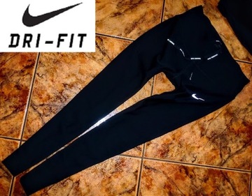 NIKE DRI FIT komplet dres ORYGINAŁ legginsy i bluzka r S 36 NOWOŚĆ