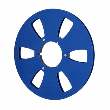 МАГНИТОФОН AKAI 1/4, 10,5 ДЮЙМОВ, 6 ОТВЕРСТИЙ, СИНИЙ