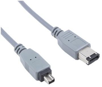 PRZEWÓD PRZYŁĄCZE FIRE-WIRE 4/6 2m SZARY WT-WT