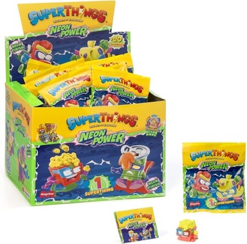 SUPER THINGS 11 ZINGS NEON POWER BOX 25 ШТ. возможность